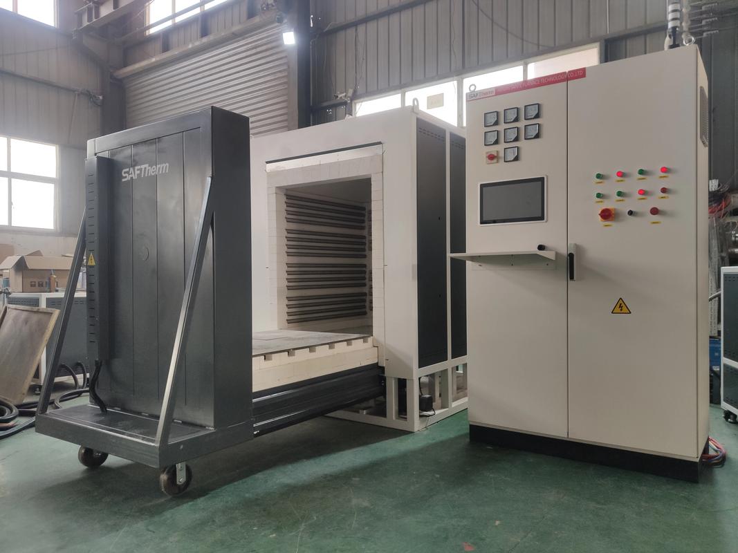 高溫工業的精密助手 1300℃五面加熱臺車爐解析